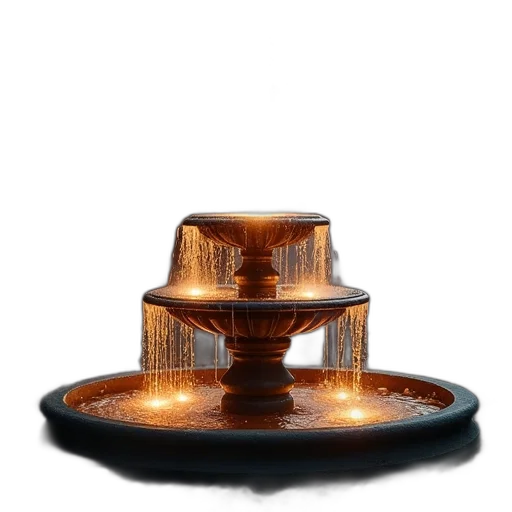 hat, crown, jewelry, furniture, 3d render, concept art, photorealistic, fire transparent PNG cut-out
