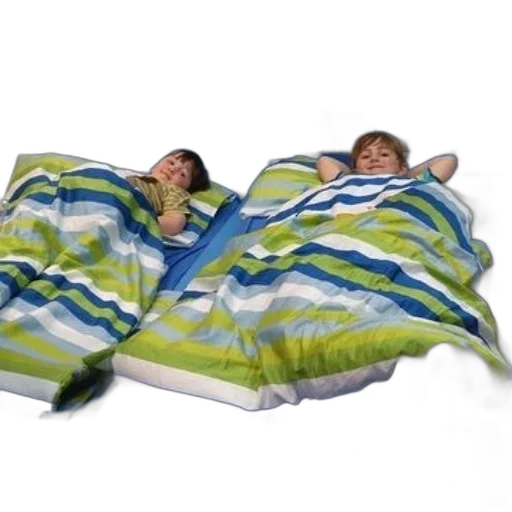 two, children, lay, blue transparent PNG cut-out