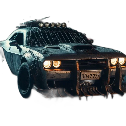 car, shoes, weapon, hair, concept art, photorealistic, cyberpunk, fantasy art transparent PNG cut-out