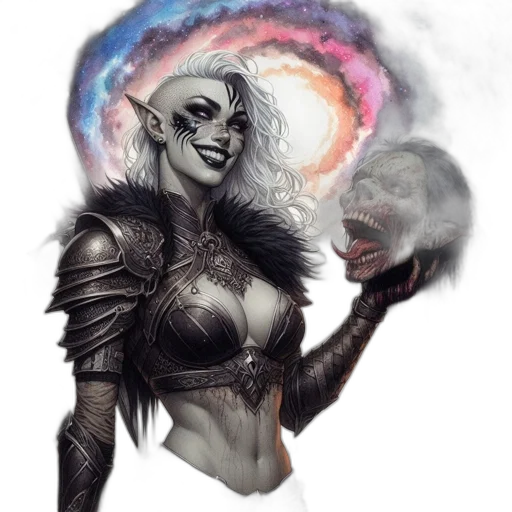 mask, creature, face, dragon, fantasy art, concept art, comic book art, photorealistic transparent PNG cut-out