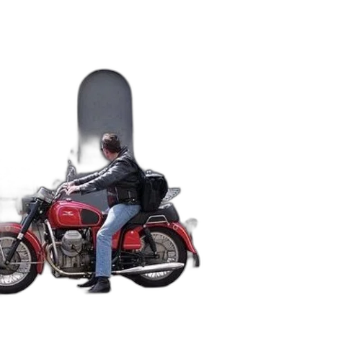 jacket, weapon, concept art, photorealistic, 3d render, person, red, motorcycle transparent PNG cut-out