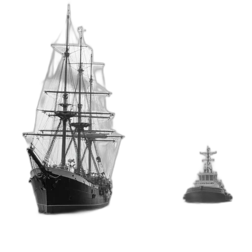 weapon, 3d render, concept art, photorealistic, pixel art, fog, underwater, monochrome transparent PNG cut-out
