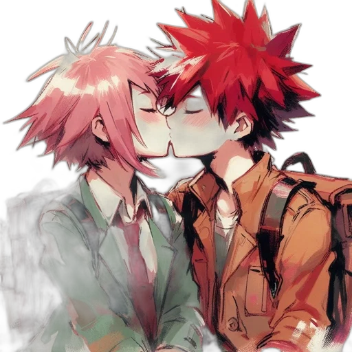 watercolor, anime, pixel art, photorealistic, fire, red, colorful, two transparent PNG cut-out