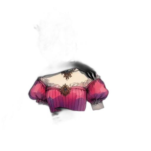 jacket, hat, mask, hair, concept art, watercolor, pixel art, 3d render transparent PNG cut-out
