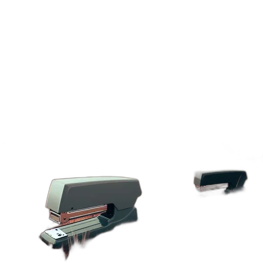 weapon, furniture, robot, staff, 3d render, concept art, vaporwave, pixel art transparent PNG cut-out