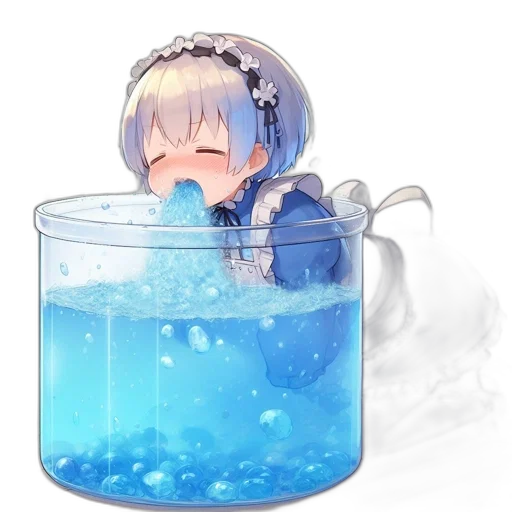 creature, bottle, food, dragon, anime, pixel art, concept art, 3d render transparent PNG cut-out