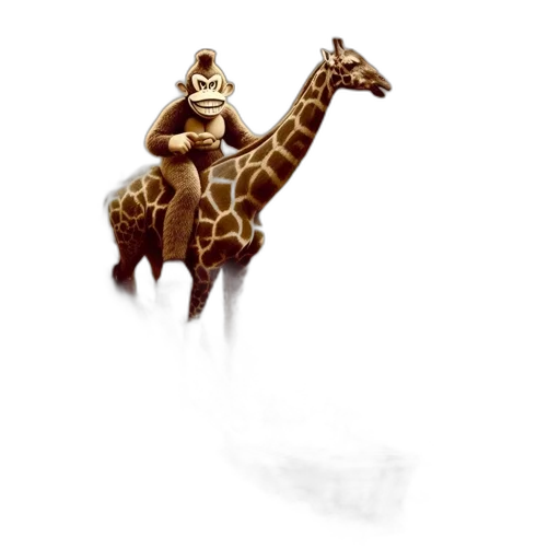 animal, creature, staff, weapon, concept art, fantasy art, 3d render, watercolor transparent PNG cut-out