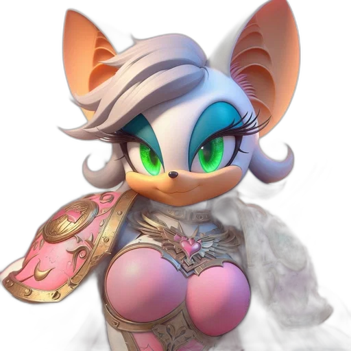staff, fantasy art, concept art, 3d render, pixel art, animated, feline, character transparent PNG cut-out