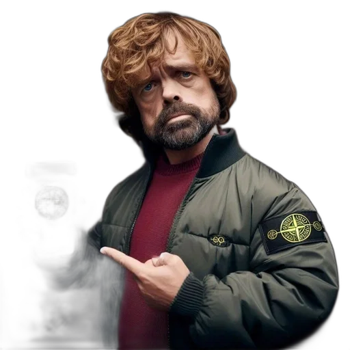 jacket, concept art, photorealistic, older, man, long, blond, locks transparent PNG cut-out