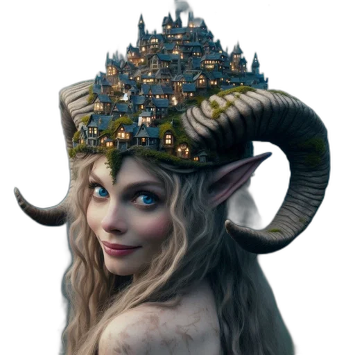 hat, crown, dragon, mask, fantasy art, concept art, 3d render, photorealistic transparent PNG cut-out