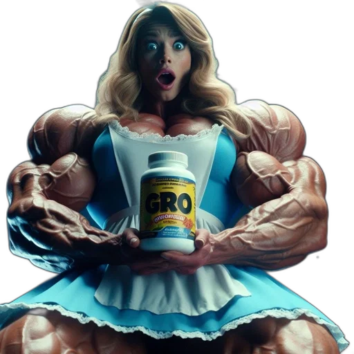 dress, food, concept art, comic book art, photorealistic, cartoon, muscular, alice transparent PNG cut-out