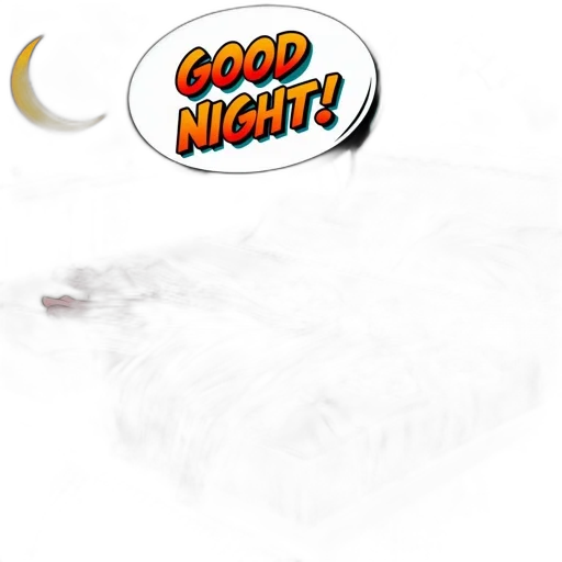 animal, creature, concept art, pixel art, photorealistic, night, comic-style, bedroom transparent PNG cut-out