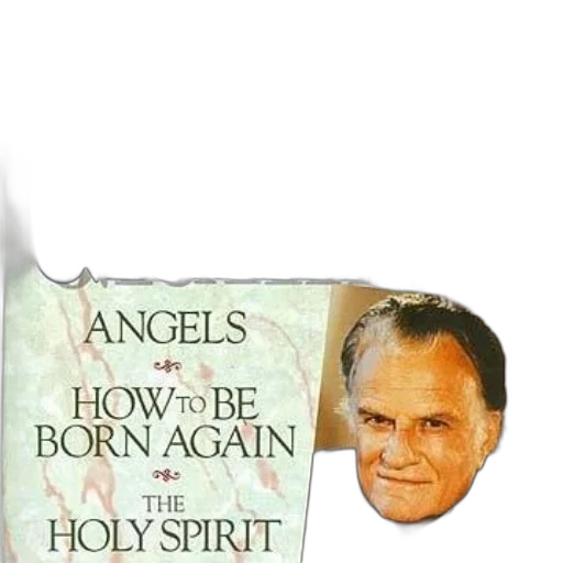 book, cover, featuring, billy, graham, title, selected, works transparent PNG cut-out
