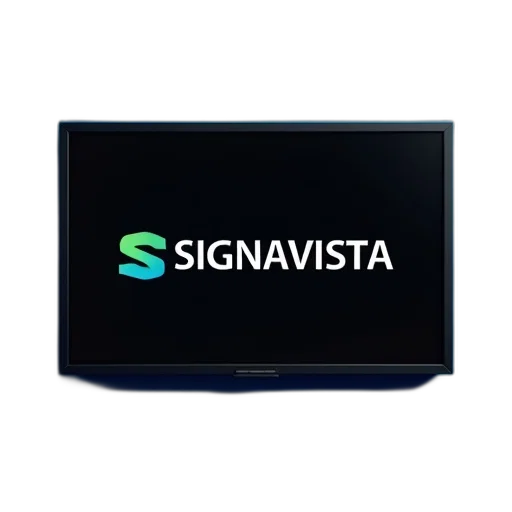 3d render, black, rectangular, frame, blue, background, mounted, wall transparent PNG cut-out
