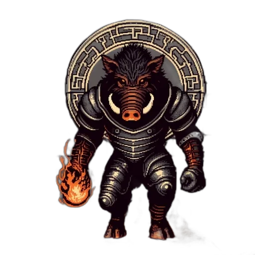 dragon, creature, mask, concept art, fantasy art, pixel art, comic book art, inside transparent PNG cut-out
