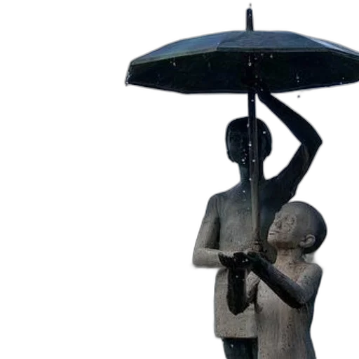 umbrella, staff, 3d render, concept art, rain, neon lights, underwater, snow transparent PNG cut-out