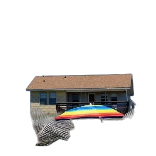 umbrella, building, hair, car, vaporwave, 3d render, concept art, photorealistic transparent PNG cut-out