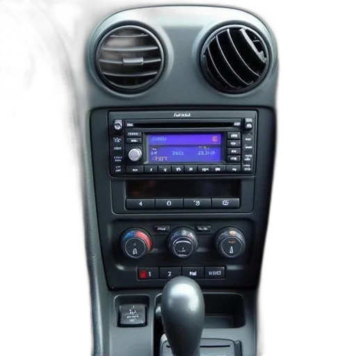 car, 3d render, vaporwave, 2003 transparent PNG cut-out