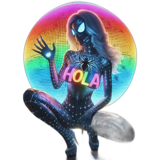jacket, creature, robot, jewelry, vaporwave, concept art, 3d render, cyberpunk transparent PNG cut-out