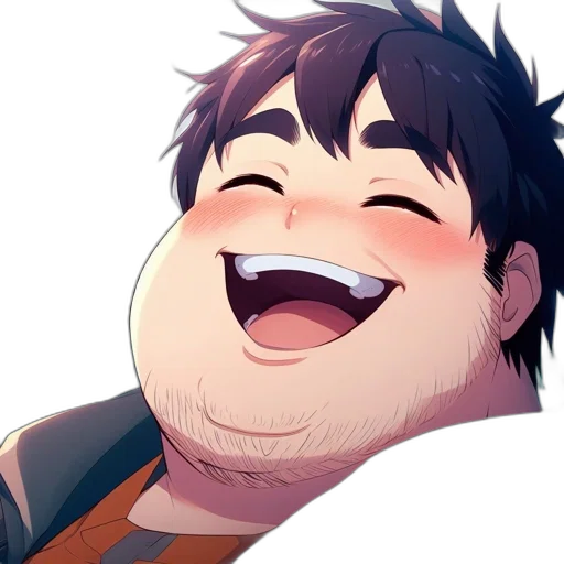 face, staff, anime, cartoon, concept art, 3d render, animated, figure transparent PNG cut-out