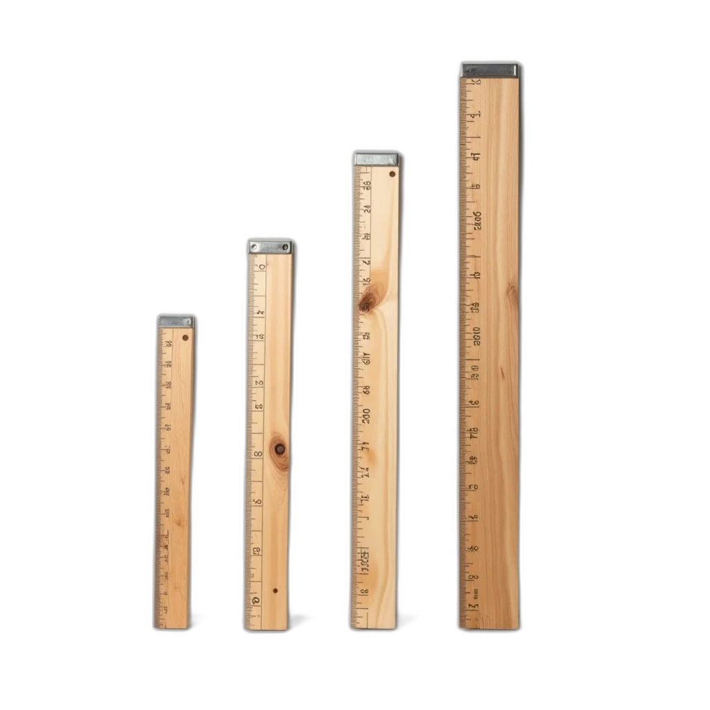staff, weapon, sword, furniture, 3d render, set, five, wooden transparent PNG cut-out
