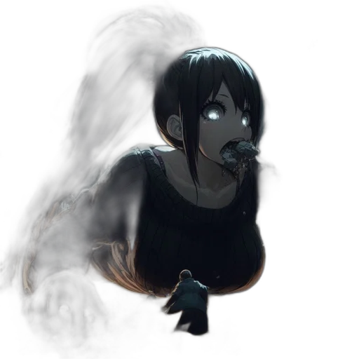 creature, face, dragon, weapon, concept art, anime, fantasy art, comic book art transparent PNG cut-out