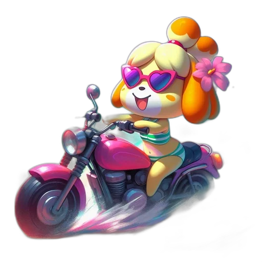 car, animal, weapon, robot, concept art, 3d render, vaporwave, pixel art transparent PNG cut-out
