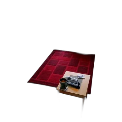 furniture, 3d render, photorealistic, pixel art, red, cozy, living, room transparent PNG cut-out