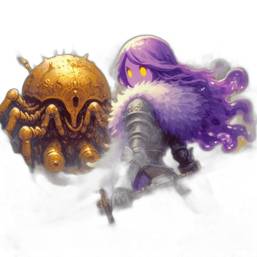 creature, crown, weapon, dragon, concept art, fantasy art, watercolor, pixel art transparent PNG cut-out
