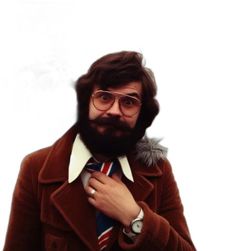 jacket, face, staff, hair, photorealistic, concept art, cartoon, 3d render transparent PNG cut-out