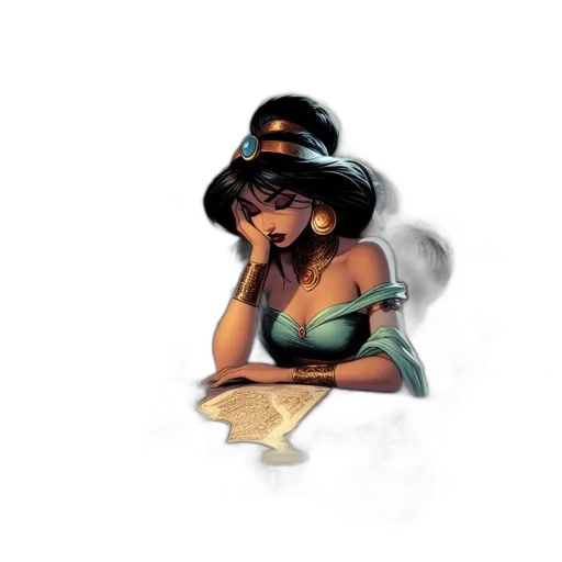 hat, jewelry, crown, concept art, comic book art, fantasy art, watercolor, underwater transparent PNG cut-out