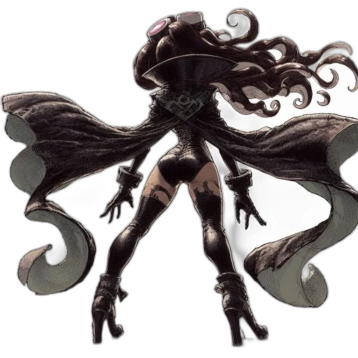 creature, hair, dragon, staff, concept art, fantasy art, 3d render, pixel art transparent PNG cut-out