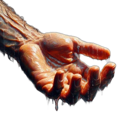 creature, weapon, animal, hair, photorealistic, concept art, 3d render, oil painting transparent PNG cut-out