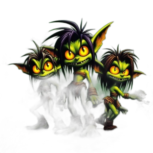 staff, mask, creature, concept art, fantasy art, 3d render, pixel art, four transparent PNG cut-out