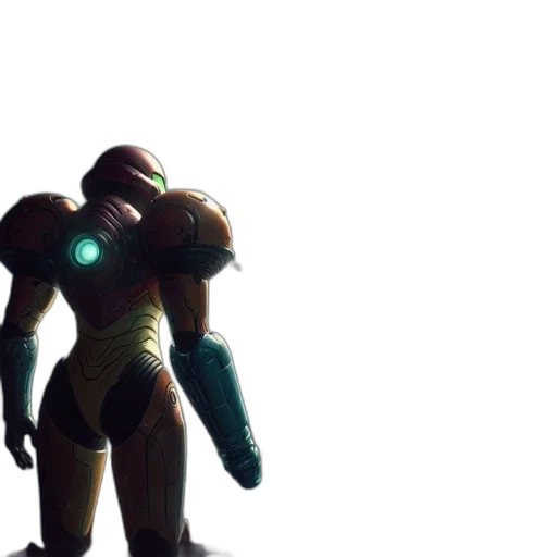 robot, creature, weapon, 3d render transparent PNG cut-out