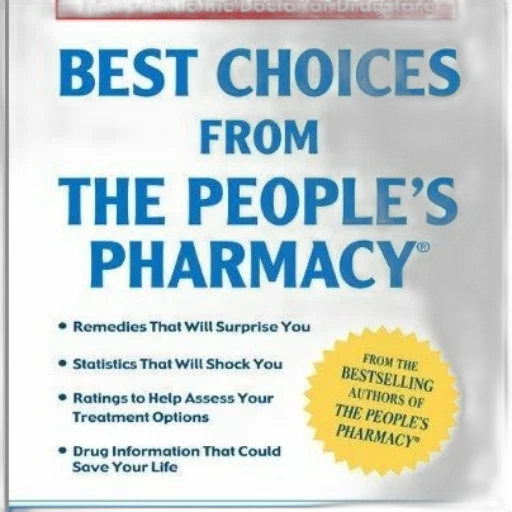 best, choices, people, pharmacy, book, cover, featuring, blue transparent PNG cut-out