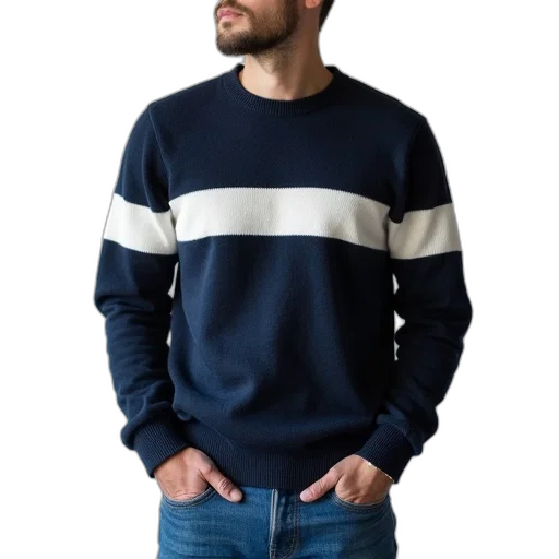 jacket, staff, 3d render, monochrome, blue, man, wearing, dark transparent PNG cut-out