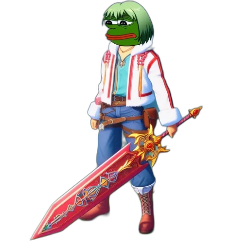 weapon, sword, staff, mask, concept art, pixel art, fantasy art, 3d render transparent PNG cut-out