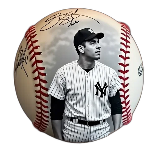 photorealistic, photo, new, york, yankees, bob, hayes, signed transparent PNG cut-out