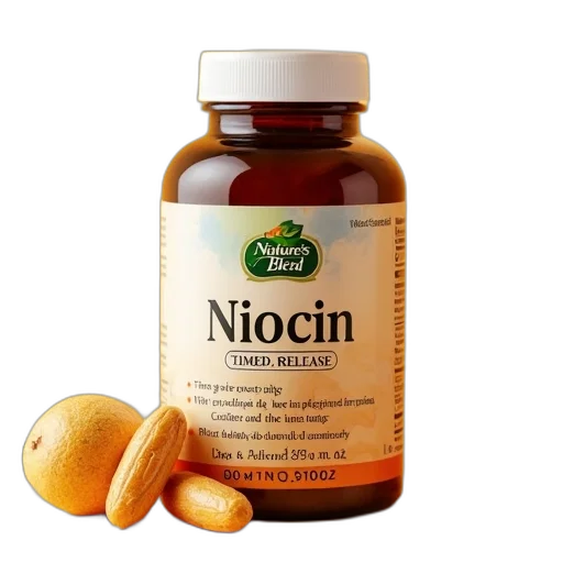 nature, blend, niacin, timed, release, 500, tablets transparent PNG cut-out