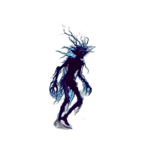 creature, hair, animal, staff, concept art, pixel art, fantasy art, watercolor transparent PNG cut-out