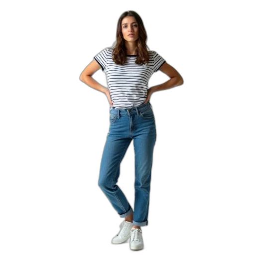 jacket, dress, 3d render, monochrome, blue, pastel, person, standing transparent PNG cut-out