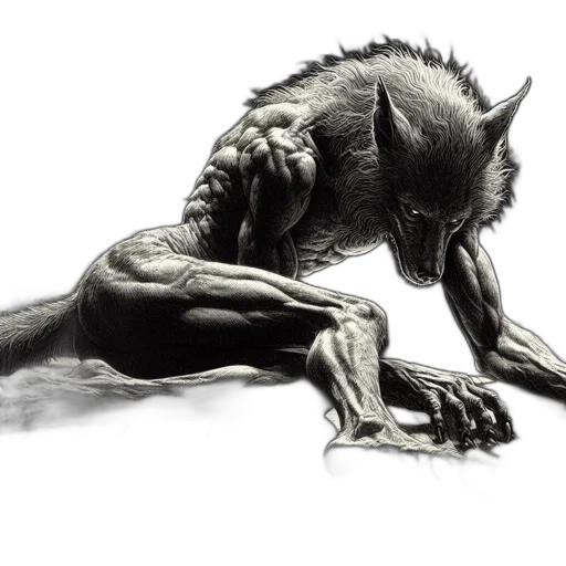 creature, animal, dragon, mask, photorealistic, concept art, fantasy art, pencil sketch transparent PNG cut-out