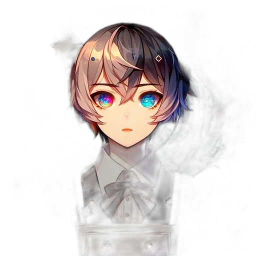 mask, staff, face, robot, pixel art, anime, watercolor, concept art transparent PNG cut-out