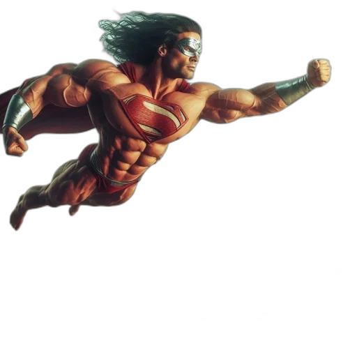 hair, weapon, animal, sword, comic book art, concept art, 3d render, fantasy art transparent PNG cut-out