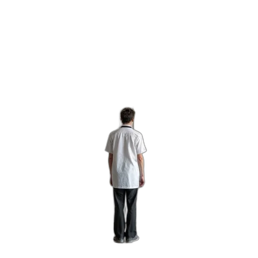 staff, jacket, dress, robot transparent PNG cut-out