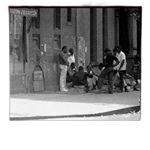 staff, shoes, weapon, city street, black, white, photograph, people transparent PNG cut-out