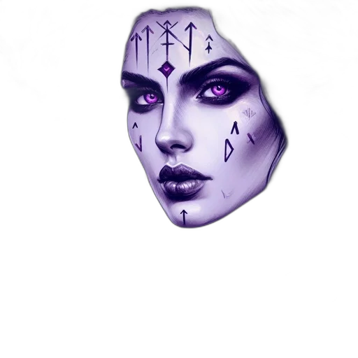 mask, face, jewelry, creature, fantasy art, concept art, cyberpunk, pixel art transparent PNG cut-out