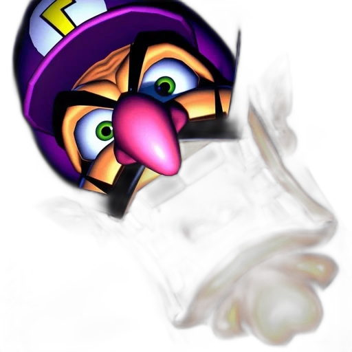 mask, face, weapon, hat, concept art, 3d render, vaporwave, photorealistic transparent PNG cut-out