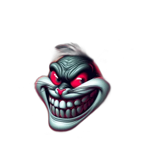 face, 3d render, concept art, pixel art, photorealistic, intimidating, flaming-backdropped, rabbit transparent PNG cut-out